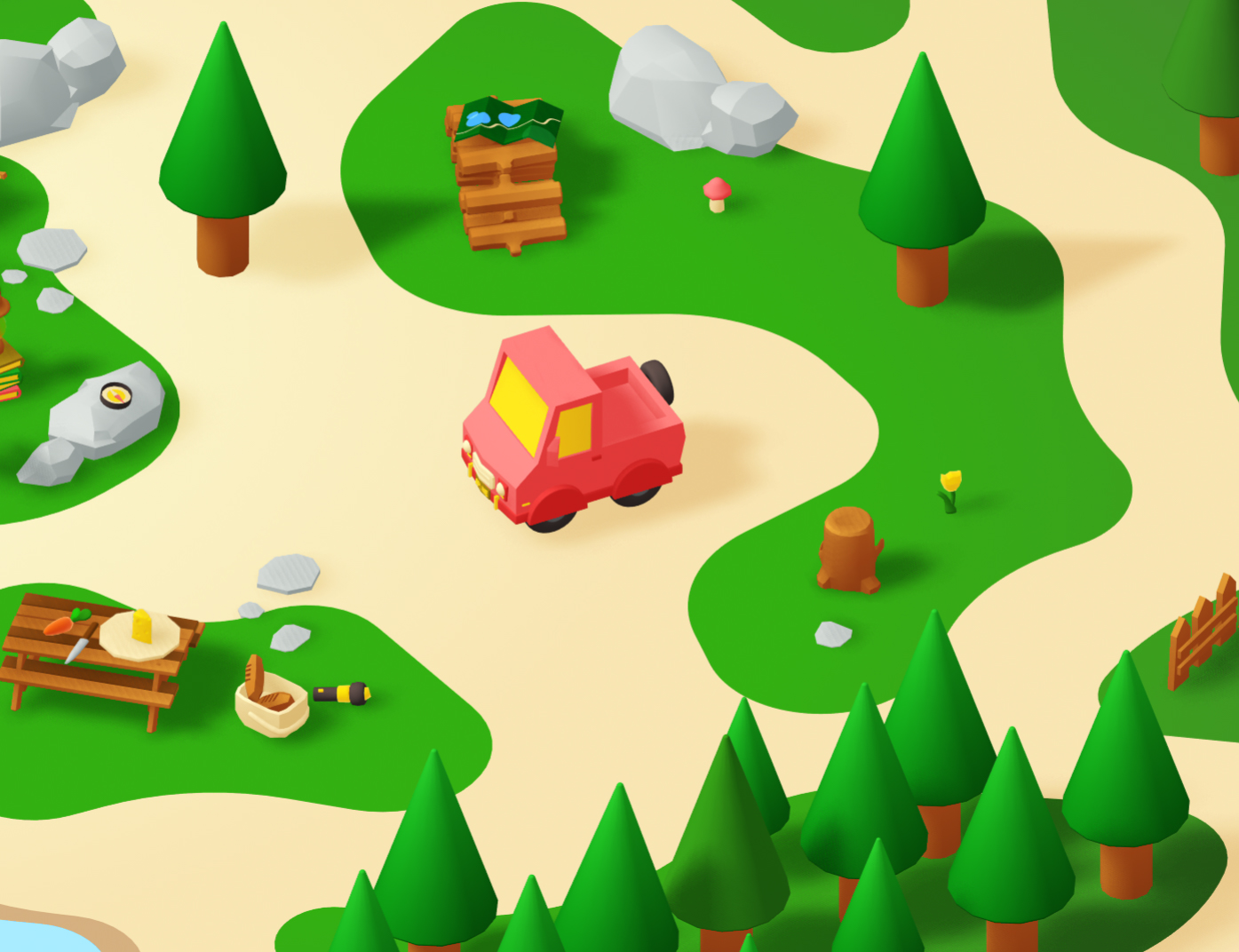 Spline is known to be a web-based 3d modeling software that is easy to handle with user friently interface. I wanted to explore the potential of using spline for the project. Using Splines YouTube tutorial, I was able to learn the basics of the game controls and physics features provided.<a href='https://www.youtube.com/embed/AQzqZ3ZxraA?si=nAL34voiOIQxNzPN' target='_blank'><p style='color:#24CC72;'>Project Video Link</p></a>